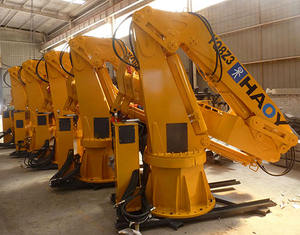 Manipulateur de grue à pont flottant marin 8t nacelle télescopique pour machine de pêche en bateau fabriquée en Chine - Product Image 4