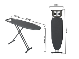 Support mural multifonctionnel pour <span class=keywords><strong>repassage</strong></span>, hauteur réglable pour le vapeurage et le pressage des vêtements - Product Image 3