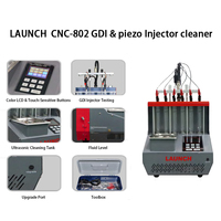 Machine de nettoyage d'injecteurs piezo GDI 2026 pour testeur d'injecteurs SPI/MPI/SFI/PFI CNC-802