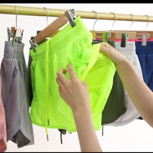 Pantalones Deportivos de Yoga Transpirables para Mujer, Marca <span class=keywords><strong>Lulu</strong></span>, Shorts Deportivos de Malla de Secado Rápido - Product Image 4