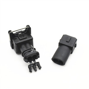 <span class=keywords><strong>Conector</strong></span> Eléctrico Automotriz EV1 de 2 Pines a Prueba de Agua para Combustible 282762-1, Enchufe de Inyector de Combustible para Denon 282189-1 DJ7023-<span class=keywords><strong>3.5</strong></span>-21 - Product Image 5