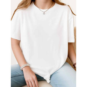 T-shirt promotionnel pour enfants en coton 100 % tricoté, respirant et écologique, à manches courtes et col rond, vente en gros depuis l'entrepôt américain - Product Image 6