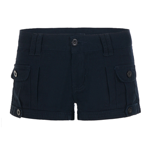 Shorts Cargo para Mujer, Cintura Baja, Estilo Paperbag, Transpirables, Ultra Cortos, Color Sólido, Casuales, Cómodos, para Verano - Product Image 6