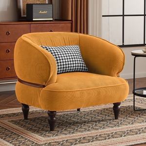 Divano Modulare di Lusso Italiano in Pelle di Vacchetta, Stile Retrò per Soggiorno, Set Divano in Pelle Marrone Kaki - Product Image 5