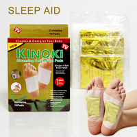 Patchs pour les pieds KINOKI à l'armoise en gros, autocollants naturels à base de plantes pour soulager l'insomnie et favoriser un sommeil profond, coussinets apaisants pour le bien-être des pieds