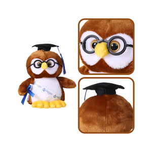 Giocattoli di peluche di laurea con gufo laureato giocattoli di peluche bambola regalo peluche peluche peluche con gufo di laurea - Product Image 3