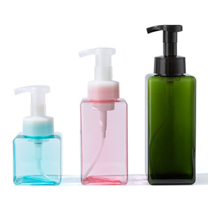 Botella de Espuma Cúbica de 450 ml, Envase de Espuma PETG para Limpieza de Tatuajes, Jabón Verde para Cuidado Posterior, Uso Profesional en Estudios de Tatuajes - Product Image 4