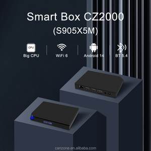 Canzone 4K Quad Core Amlogic S905X5M Android 14 Smart TV Box con Receptor <span class=keywords><strong>de</strong></span> Transmisión WiFi y <span class=keywords><strong>Reproductor</strong></span> <span class=keywords><strong>de</strong></span> Señalización Digital - Product Image 2