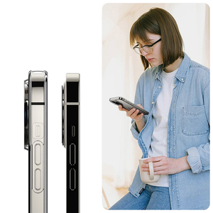 Funda blanda de silicona TPU transparente para <span class=keywords><strong>iPhone</strong></span> 16 15 14 13 12 11 Pro XS Max Mini X XR <span class=keywords><strong>SE</strong></span> 2024 2022 <span class=keywords><strong>2020</strong></span> 7 8 Plus - Product Image 5