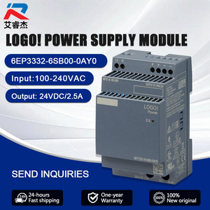 SI-EMENS โลโก้ของแท้ใหม่! แหล่งจ่ายไฟอุตสาหกรรม 6EP3332-6SB00-0AY0 เฟสเดียว 24 VDC 2.5 A 6EP33326SB000AY0 - Product Image 1