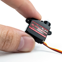 Micro servo numérique RCXAZ 3,7 g, engrenage en plastique, mini servos pour voiture RC, avions, hélicoptères, drones, caméra, bateau RC