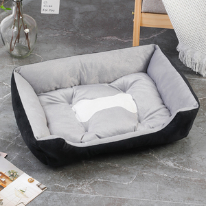 Luxus Hundebett als Höhle, Universelles Vier-Jahreszeiten-Haustiernest mit Winterwärme für Sommerkatzen, Rechteckige Form für Pelzige Freunde - Product Image 5