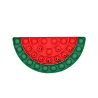 Juguete Sensorial de Silicona Push Pop Bubble, Juego de Mesa de Lógica para Aliviar el Estrés, Juguete de Viaje para Niños y Adultos, Diseño de Dibujos Animados, Venta al por Mayor