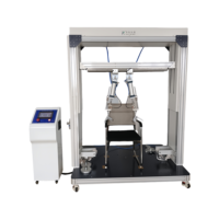 Machine d'essai de durabilité par mesure de pression pour accoudoirs de chaise de bureau