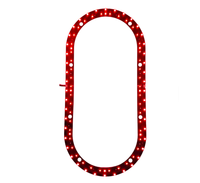 HL-L1007, carte de circuit imprimé LED RGB rouge personnalisée, solution OEM ODM pour amplificateur de puissance audio