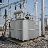Transformateur de distribution immergé dans l'huile, à faible perte, à noyau en acier CRGO, 6,6 kV, 500 kVA, OLTC, antidéflagrant, personnalisé pour l'exploitation minière
