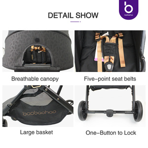 Xe đẩy em bé dễ dàng gấp thành phố sang trọng xe tập đi xe đẩy em bé 0 36 tháng Xe đẩy du lịch sơ sinh - Product Image 6