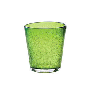 Vaso de Agua Verde Burbuja 30 cl H 9 cm Ø 8.6 cm M1934 - Product Image 1