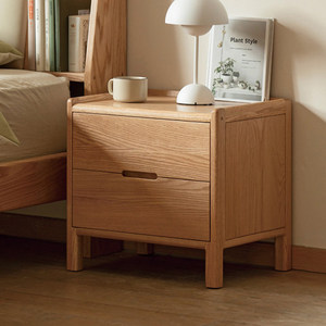 OEM Nordic Solid Wood <strong>Bedside</strong> Table Bedroom Storage <strong>Cabinet</strong> Modern and Simple Storage <strong>Cabinet</strong> <strong>Oak</strong> Three Drawer <strong>Bedside</strong> <strong>Cabinet</strong> - Product Image 1
