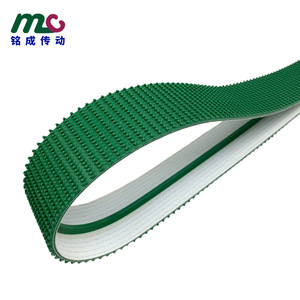 Bande transporteuse en PVC vert Mingcheng avec texture gazonnée pour machine d'emballage - Product Image 1