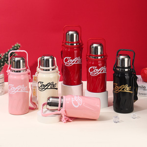 Stainless Steel Insulated Water Bottle 316L Thermal Coffee Travel Mug Portable Outdoor Hiking Sports Cup - Product Image 2