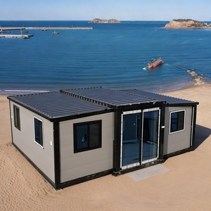<span class=keywords><strong>Maison</strong></span> conteneur extensible de 20 pieds et 40 pieds, préfabriquée, modulaire, hébergement de luxe personnalisé, maisons préfabriquées avec prix d'usine - Product Image 1