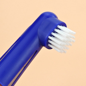 Cepillo de dientes para mascotas, para gatos y perros, material PP azul y verde, herramienta práctica para el cuidado bucal - Product Image 3