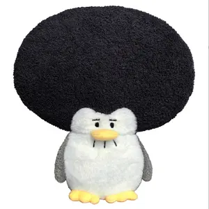 Brutti giocattoli di peluche simpatico pinguino di peluche morbido con testa grande