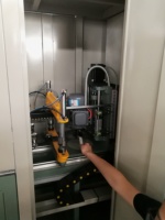 Centro de Corte CNC Inteligente para Perfiles de Aluminio Ultra Largos para Muros Cortina y Ventanas, con Corte a 45/90 Grados