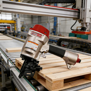 Clavadora Neumática Industrial y <span class=keywords><strong>de</strong></span> Bricolaje CE CN70PAL <span class=keywords><strong>para</strong></span> Tarimas <span class=keywords><strong>de</strong></span> Madera, <span class=keywords><strong>de</strong></span> Alta Resistencia, con Válvula <span class=keywords><strong>de</strong></span> Disparo Automática - Product Image 3