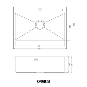 Chine Usine Produits En Acier Inoxydable Évier de Cuisine Rectangulaire <span class=keywords><strong>Anti</strong></span> <span class=keywords><strong>Bruit</strong></span> Évier de Cuisine - Product Image 6