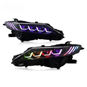 Accessoires de voiture YBJ pour assemblage de phares LED TRD pour 2018-2024 pour Camry XV70 SE LE XSE XLE modifié <span class=keywords><strong>4</strong></span> yeux <span class=keywords><strong>H4</strong></span> pour - Product Image 1