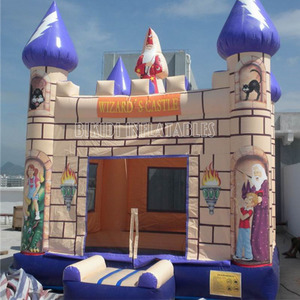 Sân chơi trẻ em Inflatable Wizard nhảy lâu đài cho sử dụng thương mại - Product Image 4