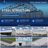 Nouvelle structure en acier préfabriquée pour poulailler, bâtiment d'élevage avicole pour l'élevage de poulets de chair ou de poules pondeuses, durable et facile à installer