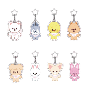 Tùy chỉnh thiết kế kỹ thuật số ảnh Acrylic móc khóa phim hoạt hình sáng tạo xu hướng thời trang dễ thương tỏa sáng món quà quyến rũ làm cho logo của riêng bạn - Product Image 1