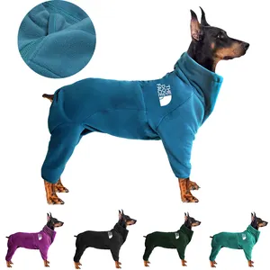 Factory customizable fleece luxury winter dog greyhound clothes