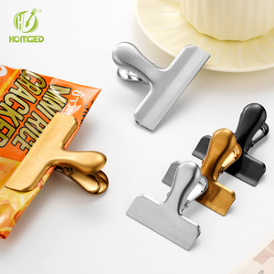 Clips d'étanchéité en acier inoxydable pour les collations et le pain Clips étanches à l'humidité pour les collations et le pain - Product Image 1