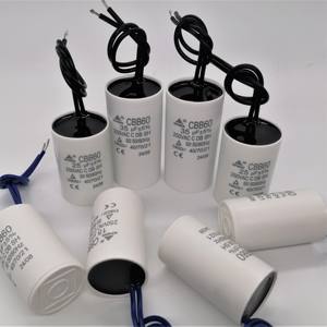 Epers Condensateur 15uf +/- 5% 450v avec fil Dimension 25x55mm CBB60 pour pompe à puits profond - Product Image 5