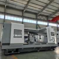 Tour à disques de frein multifonctionnel automatique à 3 axes Yade CNC CK61100F 3000 GSK à banc horizontal robuste pour réparation