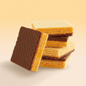 SAMAH Jeju Dolkorom, Galletas de Oblea con Sabor a Naranja, Bolsa Grande, 12 Unidades, Regalo de Viaje Premium, Recuerdo, Bocadillo Crujiente, Bebida a Granel - Product Image 3