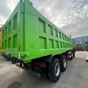 Camion benne d'occasion HOWO 8x4 à 12 roues pour travaux de construction - Fournisseur chinois - Product Image 2