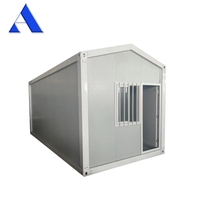 6X3X2.8 mètres paquet plat en acier galvanisé léger conteneur d'expédition préfabriqué dimensions du cadre en acier pour module maison ou maison