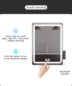DC12V thông minh dual-nút LED ánh sáng Dimmer, 3A, 36 Wát, gương chiếu hậu cảm biến cảm ứng chuyển đổi, tương thích với loa bluetooth - Product Image 3