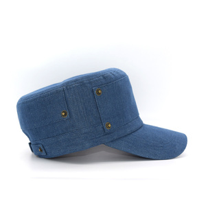 Berretto da Baseball Casual Unisex in tessuto Denim per attività all'aperto come la pesca e i viaggi - Product Image 4