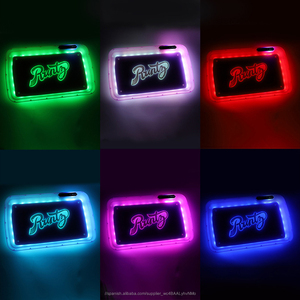 De <span class=keywords><strong>Runtz</strong></span> bosque galletas resplandor en el oscuro bandeja de balanceo voz sensible brillo bandeja led bandeja de balanceo - Product Image 3
