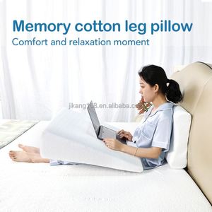 Almohada triangular personalizada de fábrica, cojín de espuma viscoelástica para cama con cuña, tejido extraíble y lavable para dormir, enfermería con certificado de OEKO-TEX - Product Image 3
