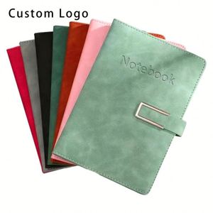 Cuadernos de Cuero PU con Diseño Creativo OEM y Cierres, Tamaño A5 para Estudiantes, Artículo Promocional Ideal - Product Image 1