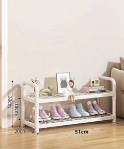 Étagère à chaussures 5 niveaux en acier carbone épaissi, robuste, durable, attrayante et contemporaine, avec roulettes – Vente directe usine |   Salon portable - Product Image 6