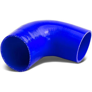 خرطوم سيليكون عالي الأداء مخصص للسيارات بزاوية 45 درجة معزز لتعزيز أداء المبرد - Product Image 2