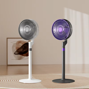 USB Rechargeable <b>Standing</b> Circulation <b>Fan</b>, Portable Dual Use Desk & Floor Household Cool <b>Fan</b> Adjustable Height for Desktop and F - Product Image 1